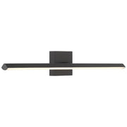 Float 24" LED Bath Vanity Light in Matte Black