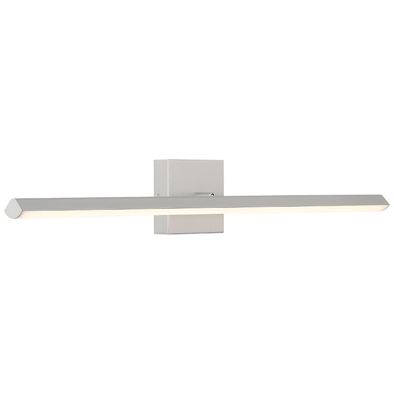 Float 24" LED Bath Vanity Light in Silver