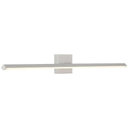 Float 36" LED Bath Vanity Light in Silver