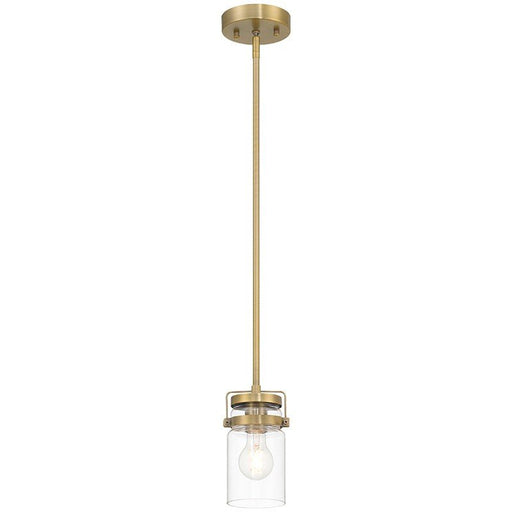Shelby Pendant in Brushed Gold