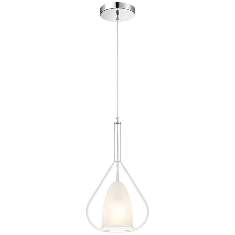 Ray One Light Pendant in Chrome