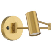 Austin LED Reading Light in Antique Brushed Brass