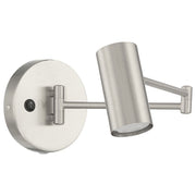 Austin LED Reading Light in Brushed Steel