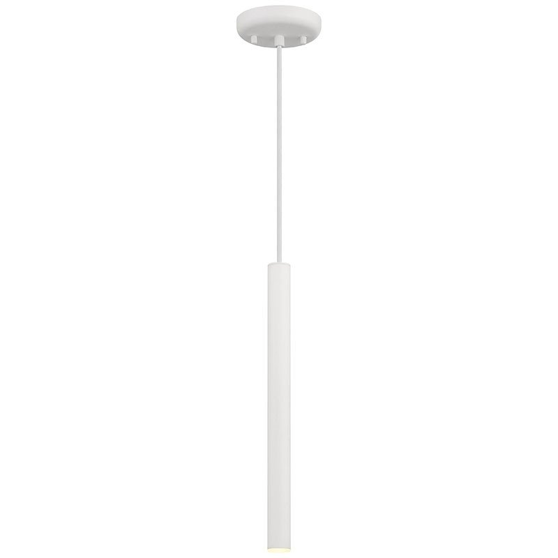 Pipeline LED Pendant in Matte White