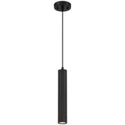 Rex LED Pendant in Matte Black