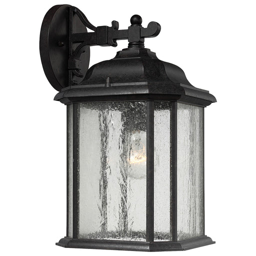Kent One Light Outdoor Wall Lantern in Oxford Bronze