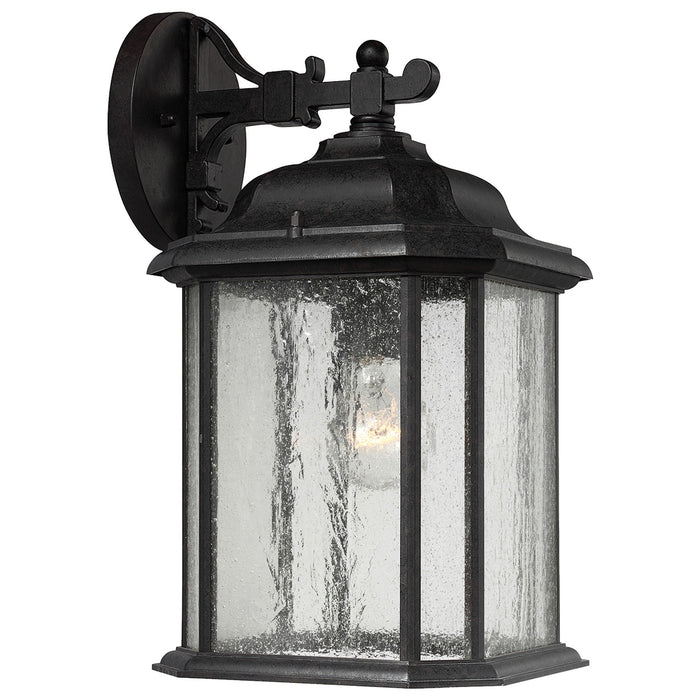 Kent One Light Outdoor Wall Lantern in Oxford Bronze
