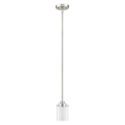 Manhattan Mini Pendant in Brushed Nickel