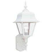 Polycarbonate Outdoor 25" Outdoor Wall Lantern in White