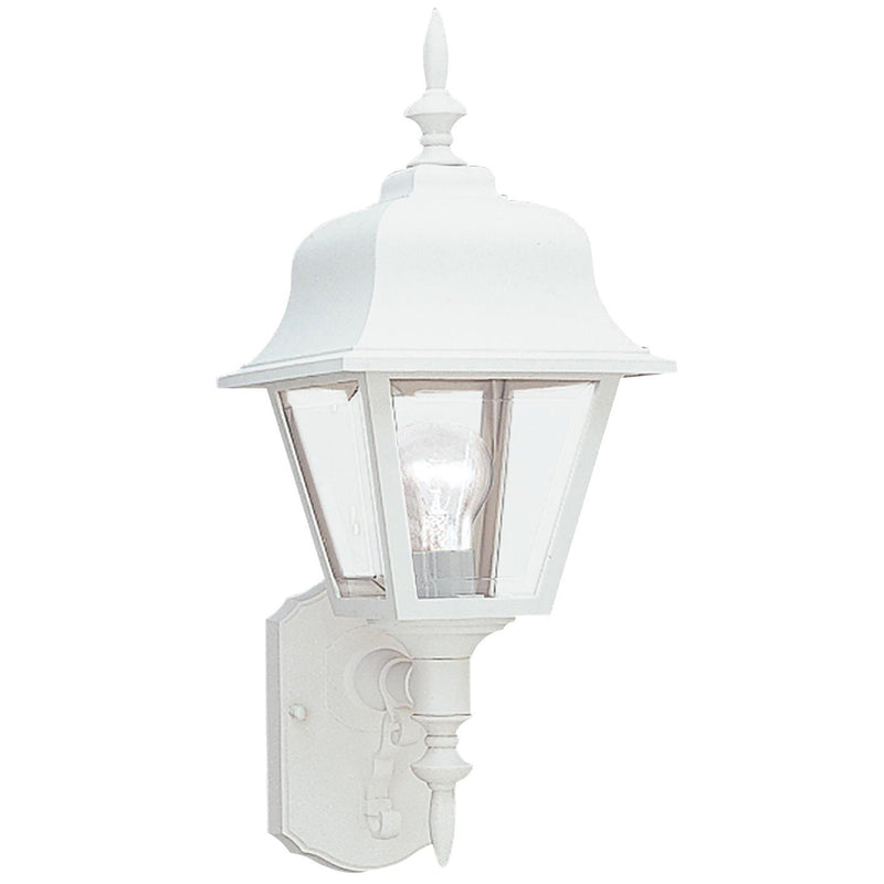 Polycarbonate Outdoor 25" Outdoor Wall Lantern in White