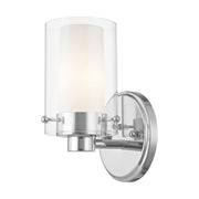 Manhattan Wall Sconce in Polished Chrome