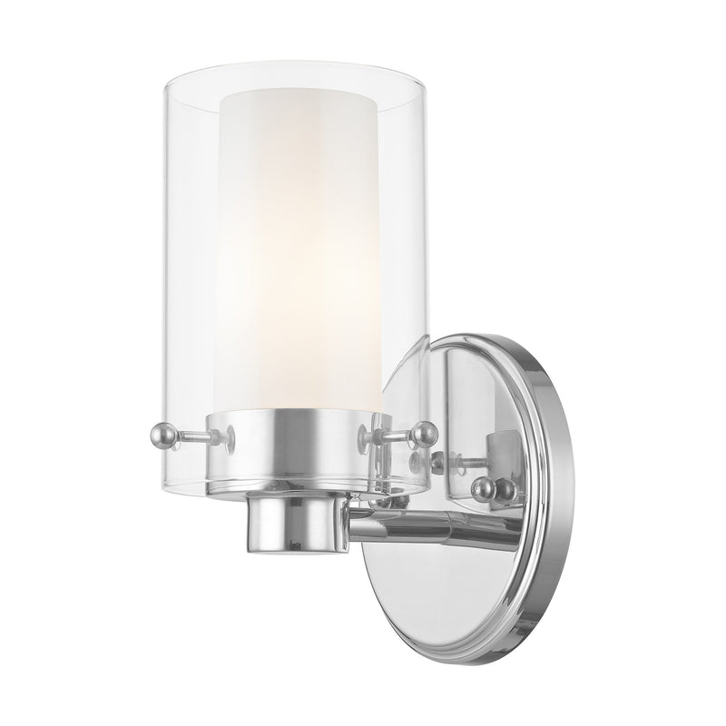 Manhattan Wall Sconce in Polished Chrome