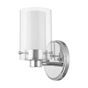 Manhattan Wall Sconce in Polished Chrome