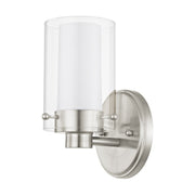 Manhattan Wall Sconce in Brushed Nickel
