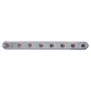 De-Lovely 8-Light Bath Vanity Light in Chrome