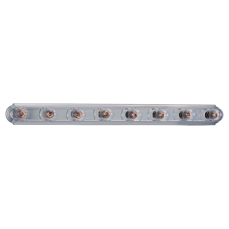 De-Lovely 8-Light Bath Vanity Light in Chrome