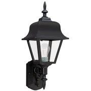 Polycarbonate Outdoor 25" Outdoor Wall Lantern in Black
