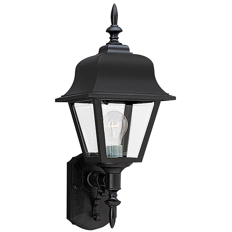 Polycarbonate Outdoor 25" Outdoor Wall Lantern in Black