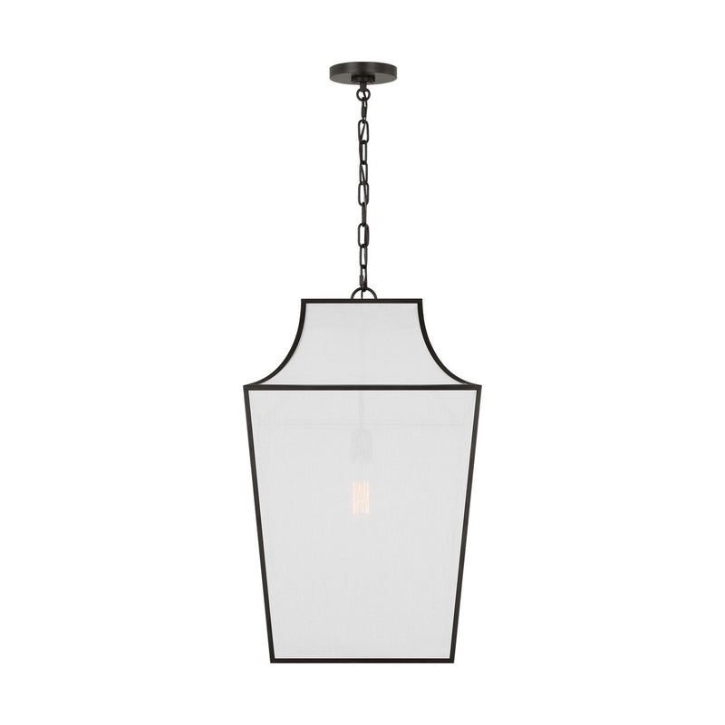 Arnio Large Lantern Pendant in Aged Iron
