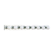 Center Stage 8-Light Bath Vanity Light in Chrome