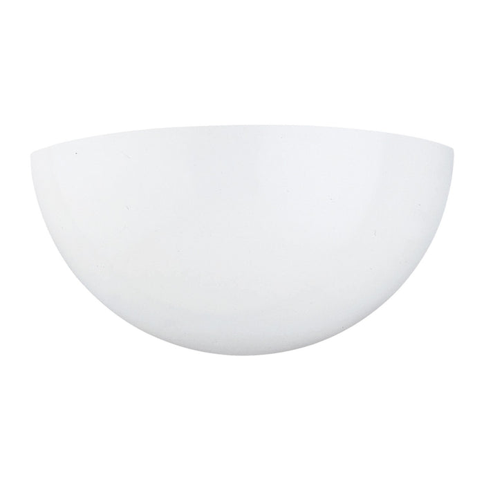 Edla One Light Wall / Bath Sconce in White