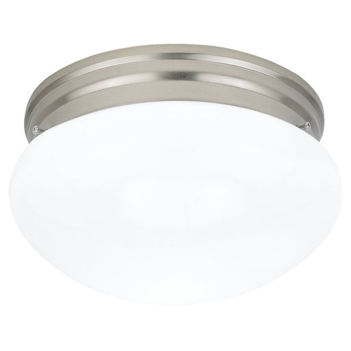 Webster Two Light Flush Mount in Brushed Nickel