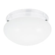 Webster 2-Light Flush Mount in White
