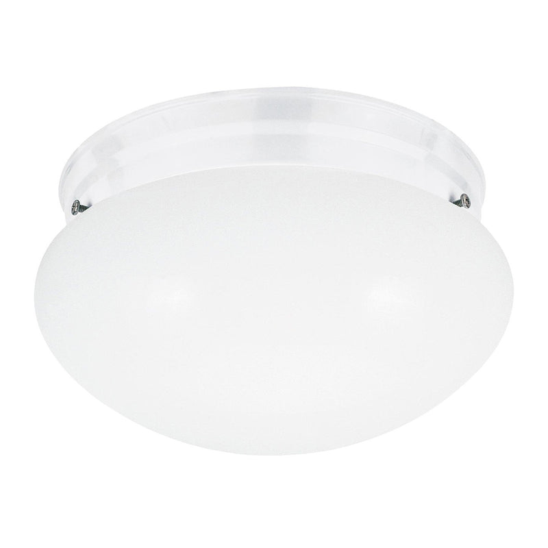 Webster 2-Light Flush Mount in White