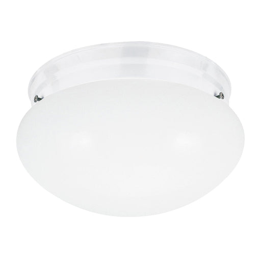 Webster 2-Light Flush Mount in White