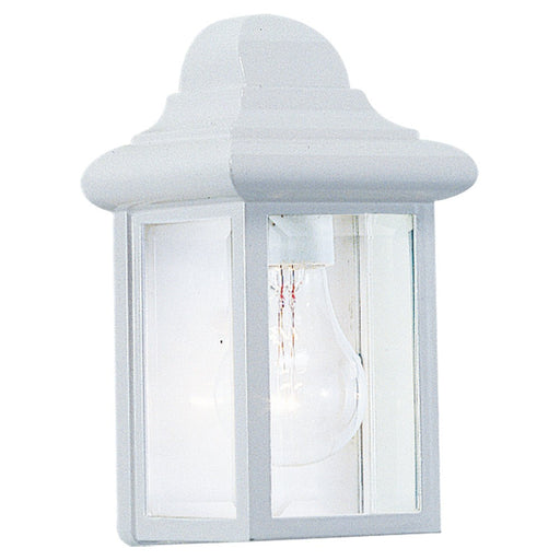 Mullberry Hill One Light Outdoor Wall Lantern in White