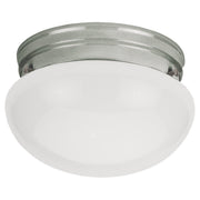 Webster Small Flush Mount in Brushed Nickel