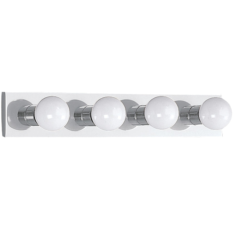 Center Stage Four Light Wall / Bath in Chrome