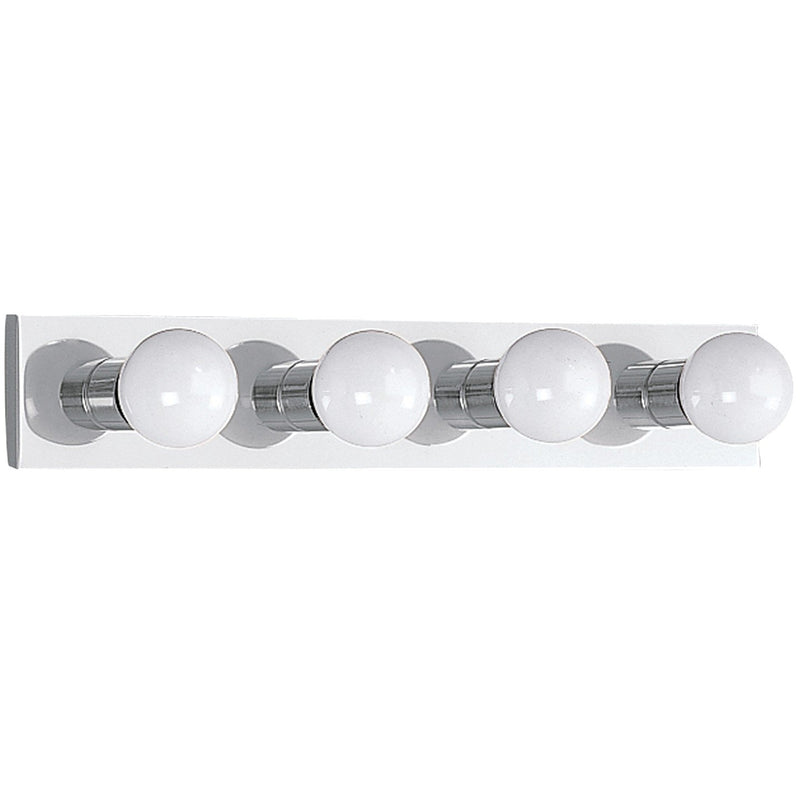 Center Stage 4-Light Bath Vanity Light in Chrome