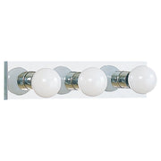 Center Stage 3-Light Bath Vanity Light in Chrome