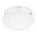 Webster One Light Flush Mount in White