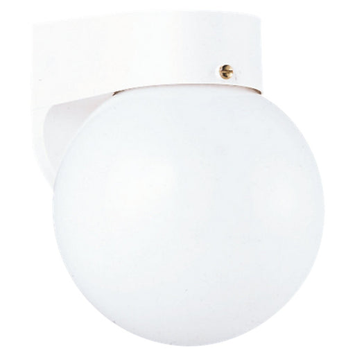 Outdoor Wall One Light Outdoor Wall Lantern in White