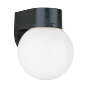 Outdoor Wall Globe Outdoor Wall Lantern in Black