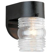 Outdoor Wall 6" Outdoor Wall Lantern in Black