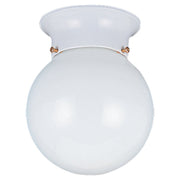 Tomkin One Light Flush Mount in White