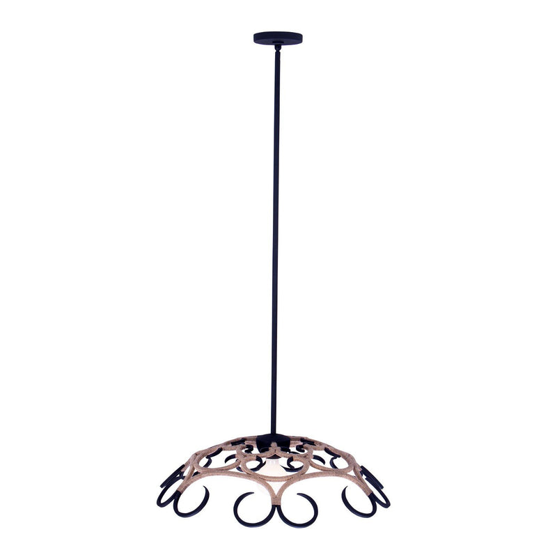 Ferrum Pendant in Matte Black