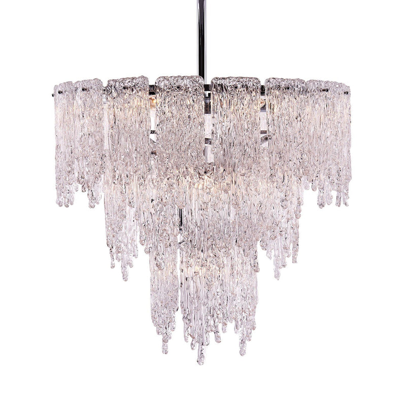 Gisel 10-Light Chandelier in Polished Chrome