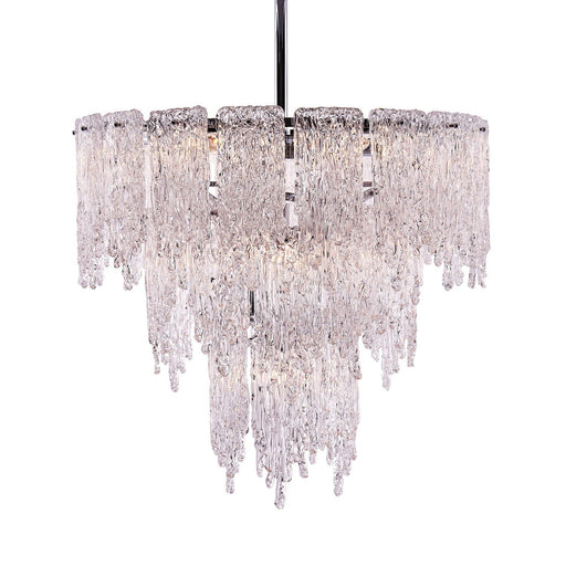 Gisel 10-Light Chandelier in Polished Chrome