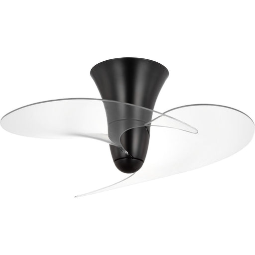 Beal 33" Outdoor Ceiling Fan in Matte Black