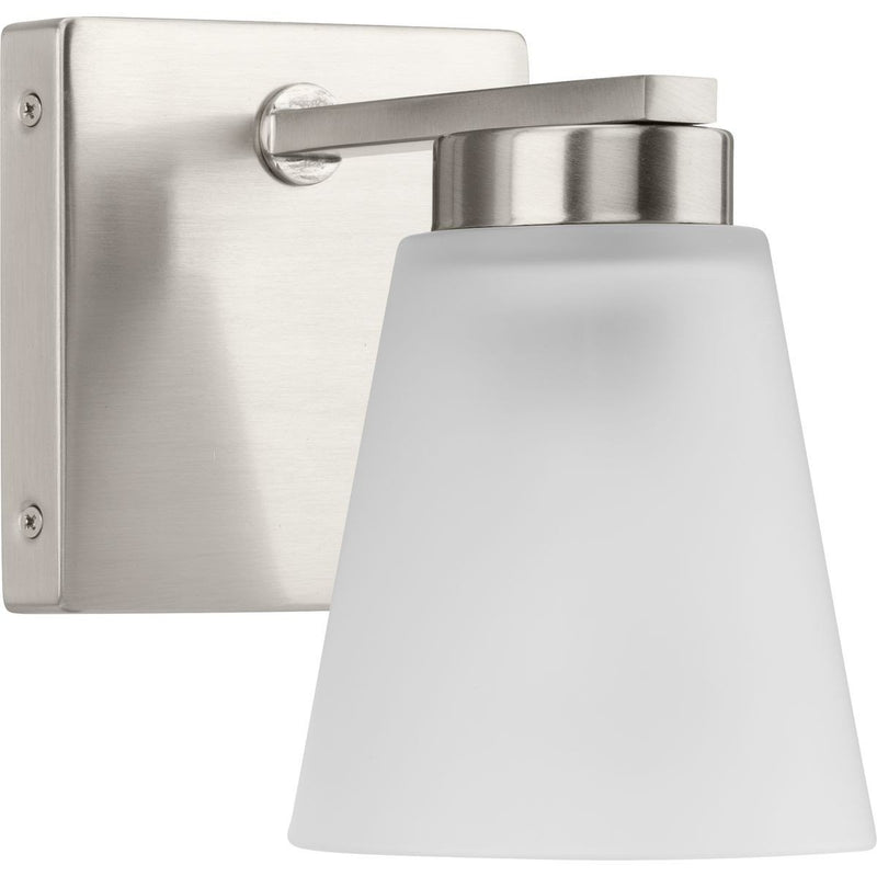 Tanner Bath Sconce in Brushed Nickel