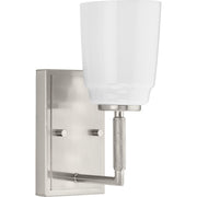 Spenser Bath Sconce in Brushed Nickel