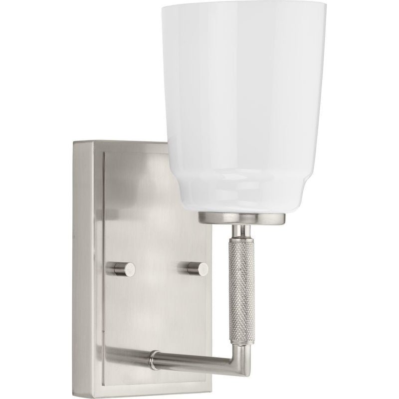 Spenser Bath Sconce in Brushed Nickel