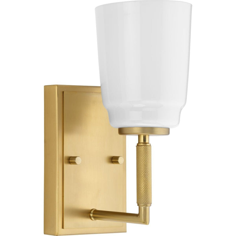 Spenser Bath Sconce in Brushed Gold