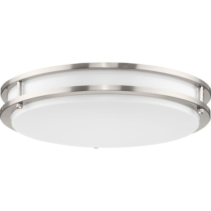 Abide Medium LED Flush Mount in Brushed Nickel