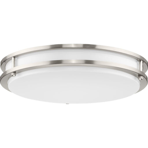 Abide Medium LED Flush Mount in Brushed Nickel