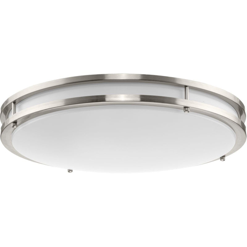 Abide Large LED Flush Mount in Brushed Nickel